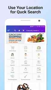 Onlister - Area Based Shopping screenshot 1