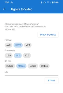 Ugoira to video screenshot 0