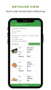 Paraj Organics Delivery App screenshot 2