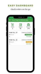 Paraj Organics Delivery App screenshot 5
