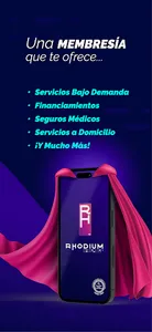 Rhodium: Servicios On Demand screenshot 1