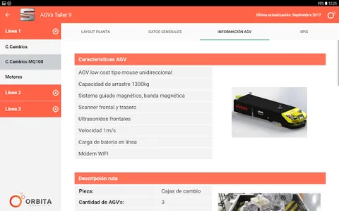 Información AGVs screenshot 2