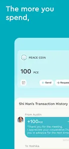 PEACE COIN - Wallet screenshot 0