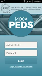 MOCA-Peds | Pediatrics Exam screenshot 0