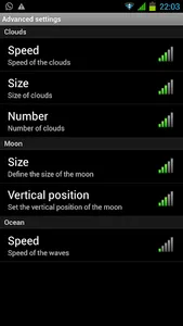 Night city from sea wallpaper screenshot 4