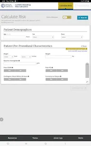 CathPCI Risk Calculator screenshot 5