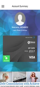Achieve Card screenshot 1