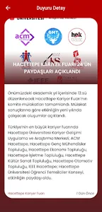 HU Kariyer Fuarı screenshot 2