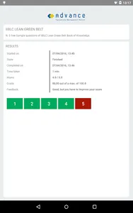 CGBL Lean Green Belt exam prep screenshot 3