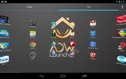 ADWLauncher 1 EX screenshot 4