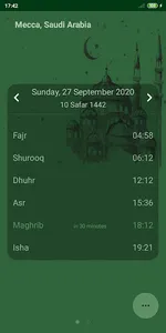 Salat Times, prayer times screenshot 0