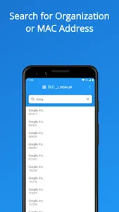 OUI Lookup and Database screenshot 0