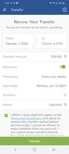 Alliant Mobile Banking screenshot 7