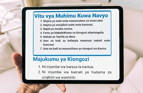 Kiongozi Mwadventista screenshot 8