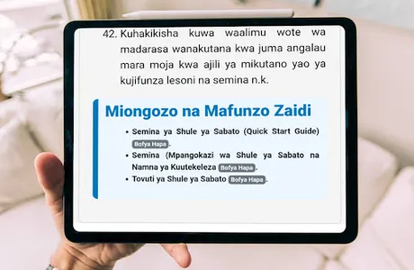 Kiongozi Mwadventista screenshot 9