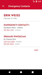 ALS Key Medical Information screenshot 2