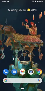 Reunion 3D Live Wallpaper screenshot 2