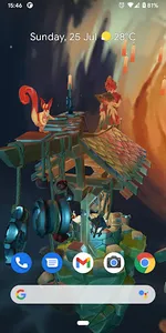 Reunion 3D Live Wallpaper screenshot 4