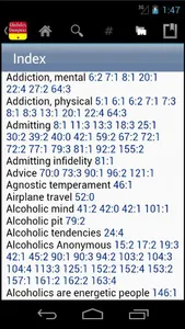 e-AA: a Big Book Reference screenshot 1