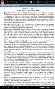 e-AA: a Big Book Reference screenshot 2