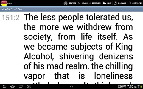 e-AA: a Big Book Reference screenshot 3