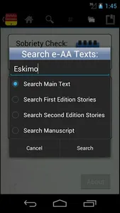 e-AA: a Big Book Reference screenshot 4