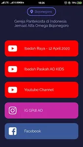 Ibadah Online GPdI Alfa Omega  screenshot 2