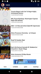 Edmonton Hockey - Oilers Editi screenshot 0