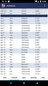 San Diego Baseball screenshot 1