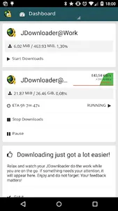 MyJDownloader Remote Official screenshot 0