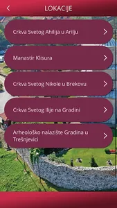 Spomeničko nasleđe Arilja screenshot 1