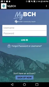 MyBCH screenshot 0