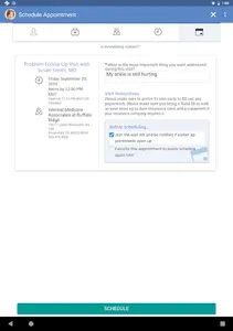 MyBCH screenshot 7