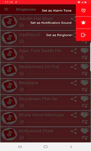 Hindi Ringtones screenshot 2