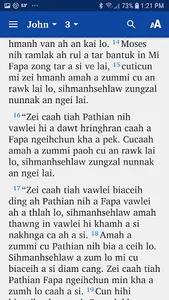 Hakha Bible Thiang screenshot 2