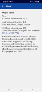 Dagba New Testament screenshot 2