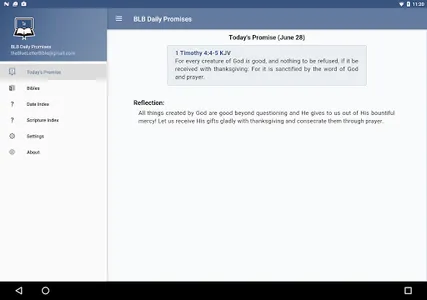 BLB Daily Promises screenshot 2