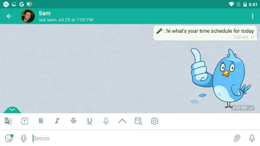 BoomChat : unofficial telegram screenshot 6