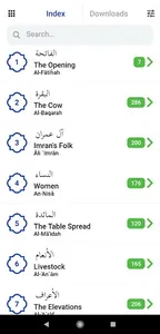 Bridges translation of Quran screenshot 1