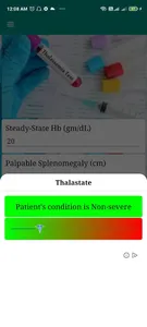 BUTS Thalassemia Sevearity Che screenshot 1