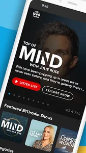 BYUradio - Family Podcast App screenshot 0