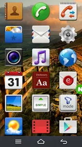 Simple Big Launcher screenshot 0