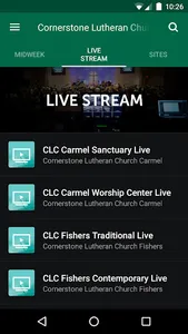 Cornerstone Lutheran Church screenshot 2