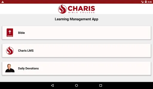 Charis LMS screenshot 7