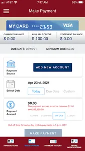 City of Firsts FCU Wallet screenshot 3