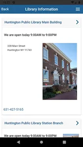 HuntingtonPublicLibraryNY screenshot 3