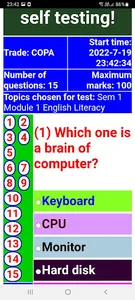 Employability Skills Self Test screenshot 3