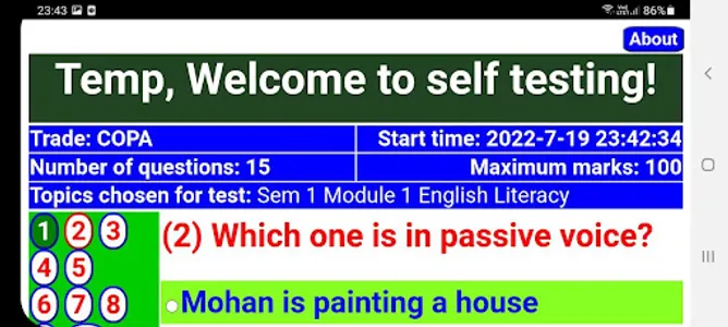 Employability Skills Self Test screenshot 4