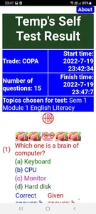 Employability Skills Self Test screenshot 7