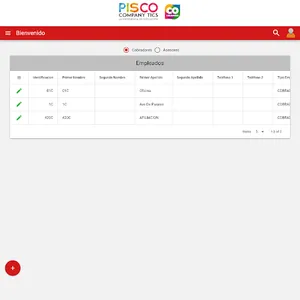Pisco Afiliaciones Web screenshot 4